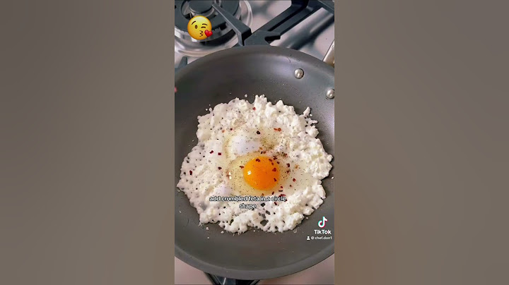 Feta fried egg trend
