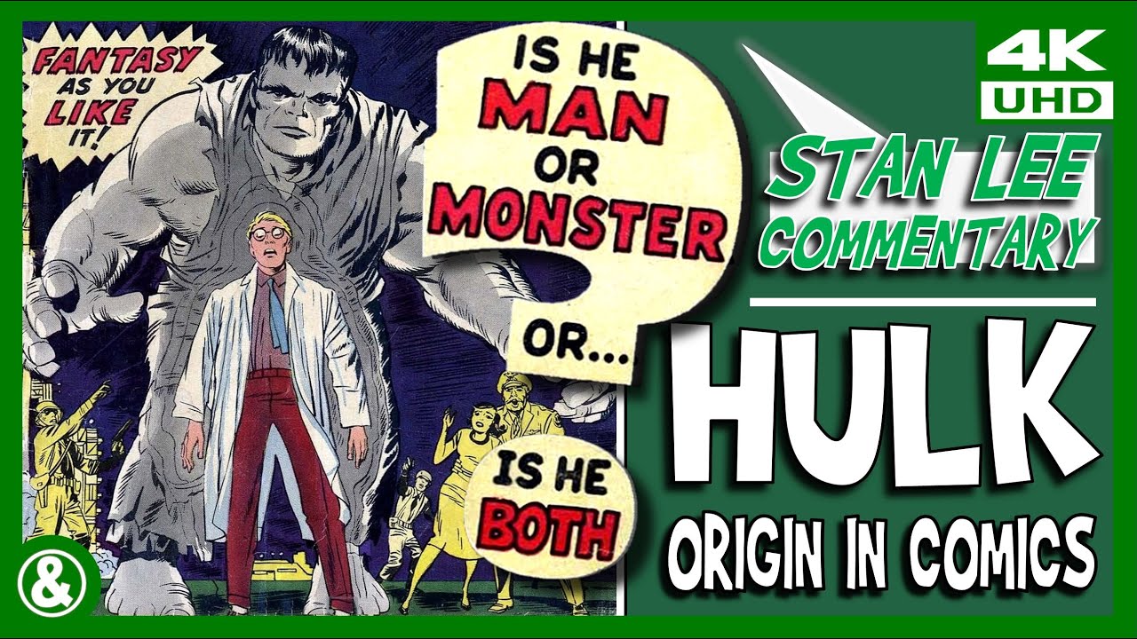 HULK Origin Story in Comic Books 4K YouTube