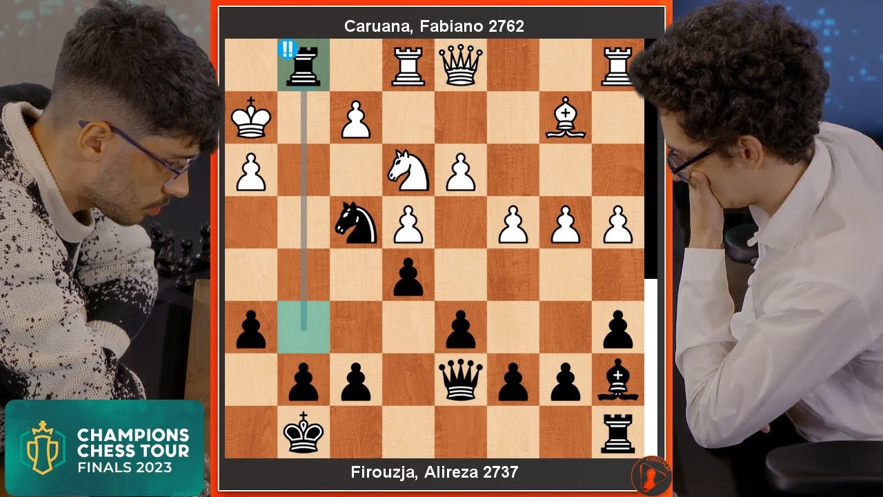 FIROUZJA INMORTALIZA A CARUANA😱🔥!! Firouzja vs. Caruana (Torneo