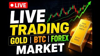 live Trading BTC Gold Forex 🔴 | Market Analysis Today #shorts #Gold #btc