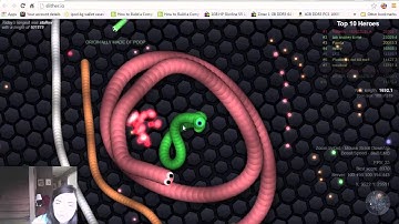 worst slither.io player ever
