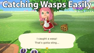Catching Wasps Easily - Animal Crossing New Horizons