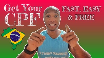How To Get A CPF In Brazil FAST, EASY & FREE