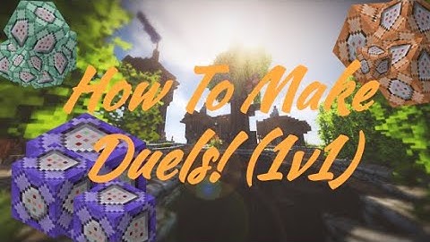 MInecraft Bedrock Edition Commands: How To Make Duels (1v1)