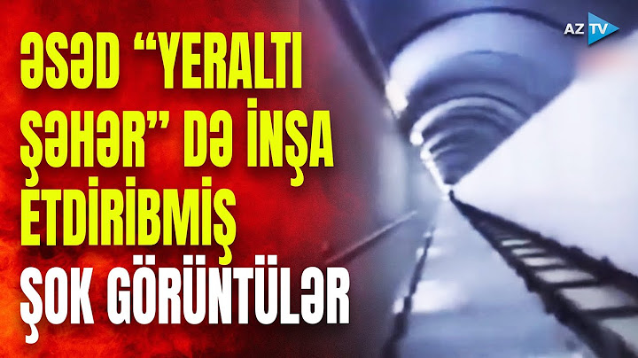 Əsədin “yeraltı şəhər”i aşkarlandı: giriş tapıldı, içəriyə daxil oldular - GÖRÜNTÜLƏR