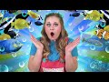 Visiting the Aquarium and swimming with the creatures! AQUARIUM SONG! | FunPop!