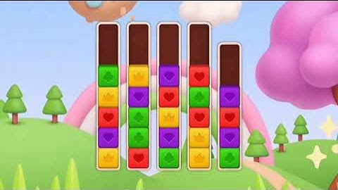 Trim-video-Block Sort Match: Color Puzzle #games #gameplay #level #gaming-v2