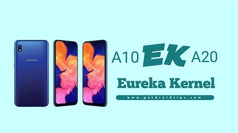 Custom Kernel FROM for Samsung A10/A20/A40 | Kernel gaming for samsung seri A
