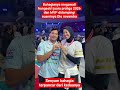 Megawati hangestri tersenyum lebar dan terharu didampingi siaminsata juara proliga dan MVP 2026
