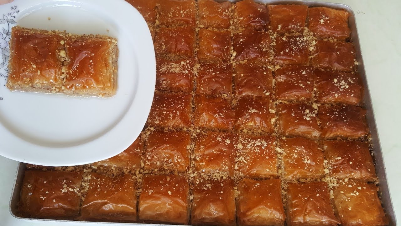 CEVİZLİ BAKLAVA TARİFİHAZIR YUFKADAN HARİKA BAKLAVA TARİFİ YouTube