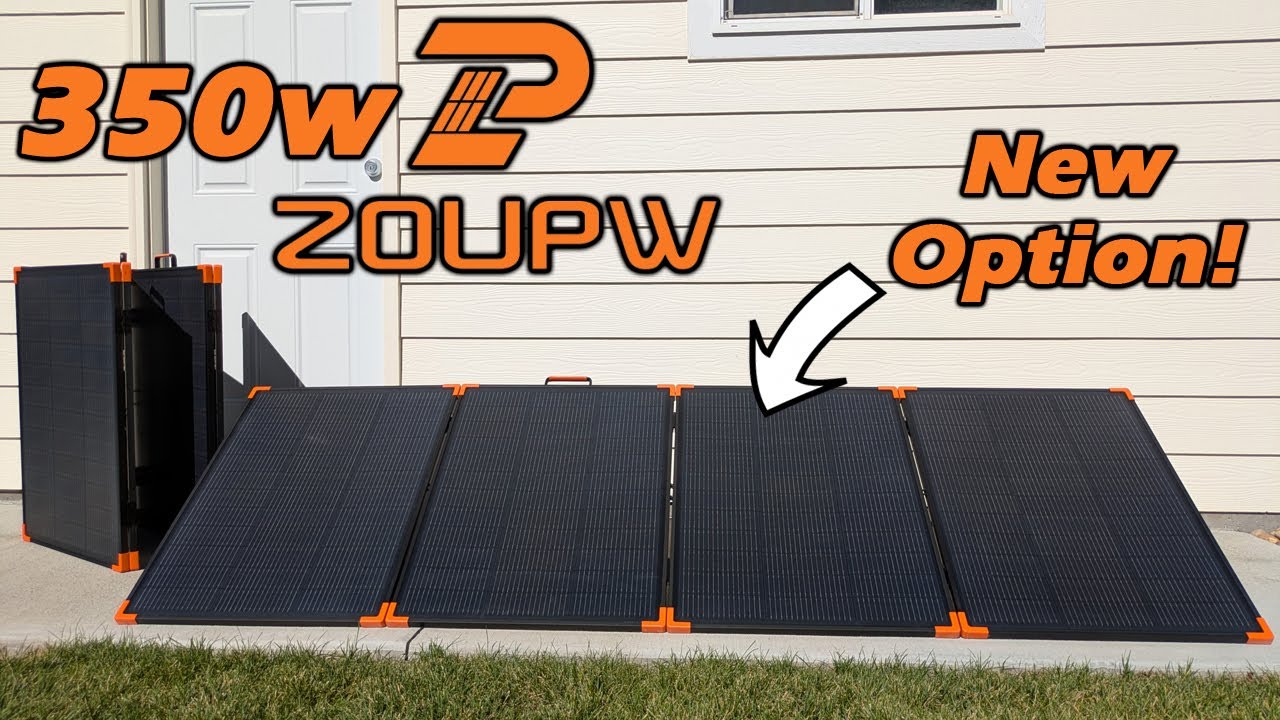 The New ZOUPW 350W Solar Panel – Portable Power on a Whole New Level! — Jasonoid - Solar Power, Batteries, and More! (video thumbnail)