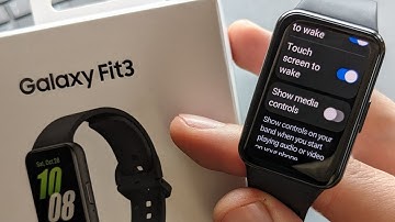 Touch Screen to Wake / Turn on Screen - Samsung Galaxy FIT 3