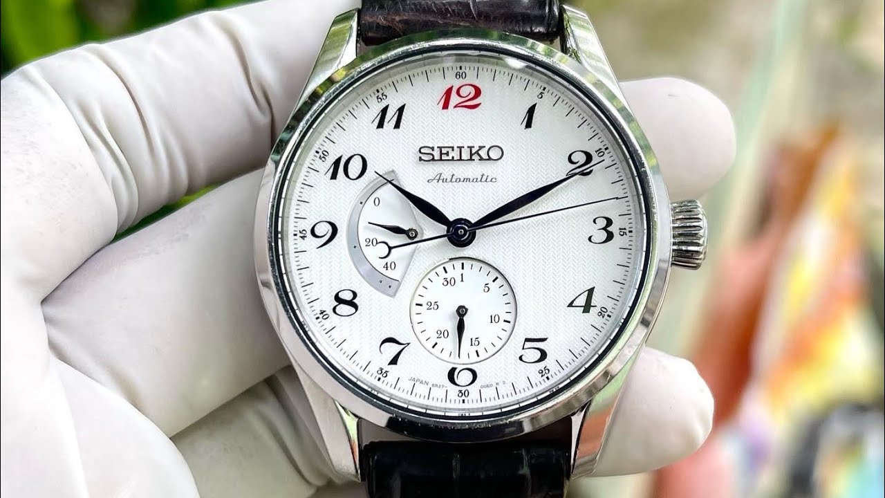 Seiko Presage SPB041J1 made in Japan - YouTube