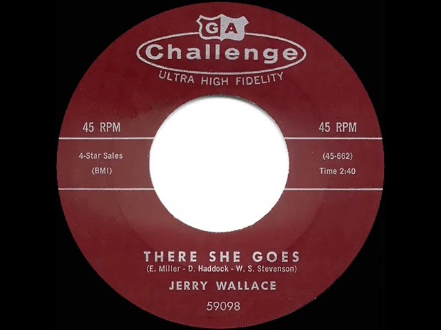 Jerry Wallace - There She Goes
