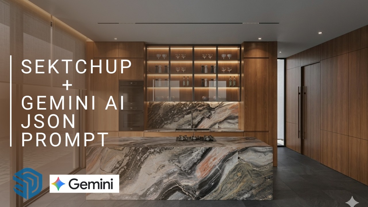 Best Interior Design Workflow step by step using skecthup and Gemini AI ...