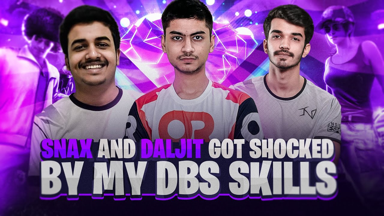 @SnaxGaming & @DaljitskGaming  GOT SHOCKED BY MY DBS SKILLS