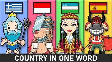 Every Country Explained In One Word