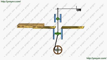 507 Mechanical Movements - No: 392 - Gig Saw Animation
