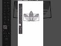Adidas logo design | Learn Logo Design| Graphic gurukul