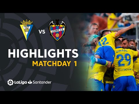 Cadiz Levante Goals And Highlights