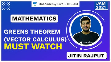 Greens Theorem (Vector calculus) | Must Watch | IIT JAM | Jitin Rajput | JAM 2021