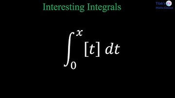 Integrating Greatest Integer Function