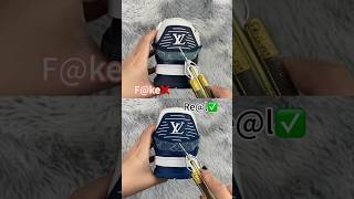 Real Vs Fake LV Sneaker #shorts #sneakerhead #viral