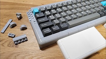 I Built a Keyboard out of LEGOS..again | KBDcraft KitAdam R2