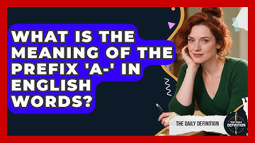 What Is the Meaning of the Prefix 