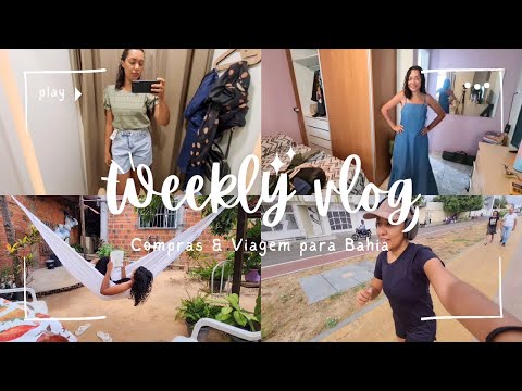 Compras na C&A 👗🛍️ Se preparando para viagem 🧳 p/Bahia 🌴 | leitura | corrida | Dias com a família 🍃✨