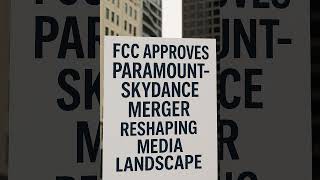 FCC Approves Paramount-Skydance Merger, Reshaping Media Landscape | US Briefing Daily