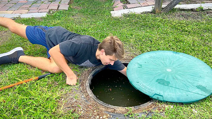 WHAT WAS LIVING IN MY SEPTIC TANK ?! WE PULLED IT ...