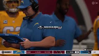 Madden 26 Slow Sim Franchise Season 2 Preseason Week 3 Cardinals(2-0) 🆚 Chargers(2-0)💯🇺🇸🫡🏉🔥