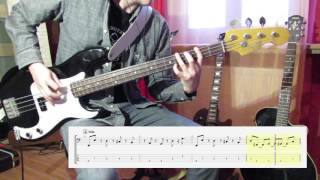 Carry on Wayward Son - Bass Cover with Tabs