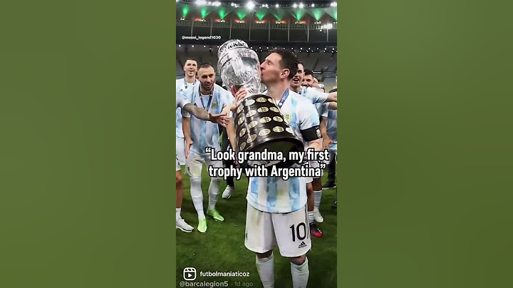 Messi make his dreams come true