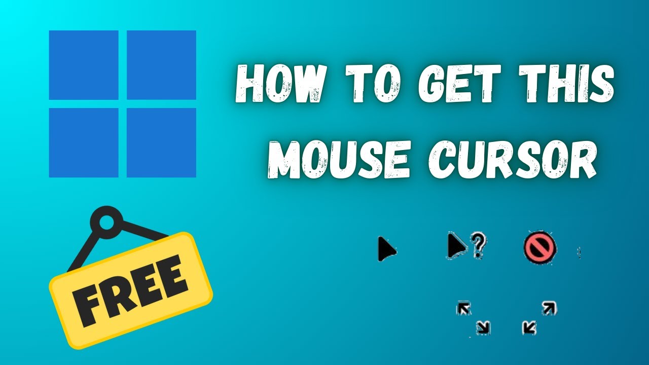 How to Get a Mouse Cursor In Windows 11 (Very Easy and Free) - YouTube