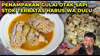 MAKAN OTAK SAPI DIBUMBU GULAI! TERNYATA RASANYA GAK AMIS SAMA SEKALI!