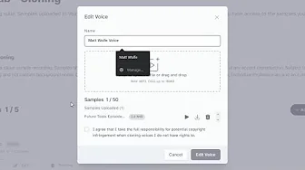 Editing Voice