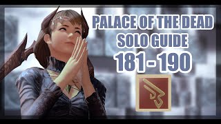 [FFXIV] Palace of The Dead 181-190 Bitesize Solo guide for Machinist! - All Floors + Boss -