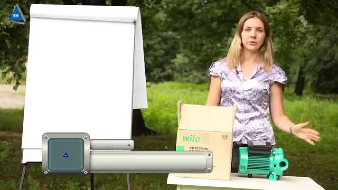 Насос wilo pb 400 ea - YouTube
