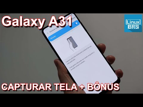    Samsung Galaxy A31 - 3 Formas de capturar tela  PRINT SCREEN    B NUS - COMO TIRAR PRINT