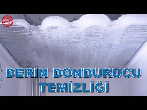 Dondurucu Nasıl Temizlenir | Bosch Derin Dondurucu Buz Çözme | Buzdolabı Ayarı Nasıl Yapılır