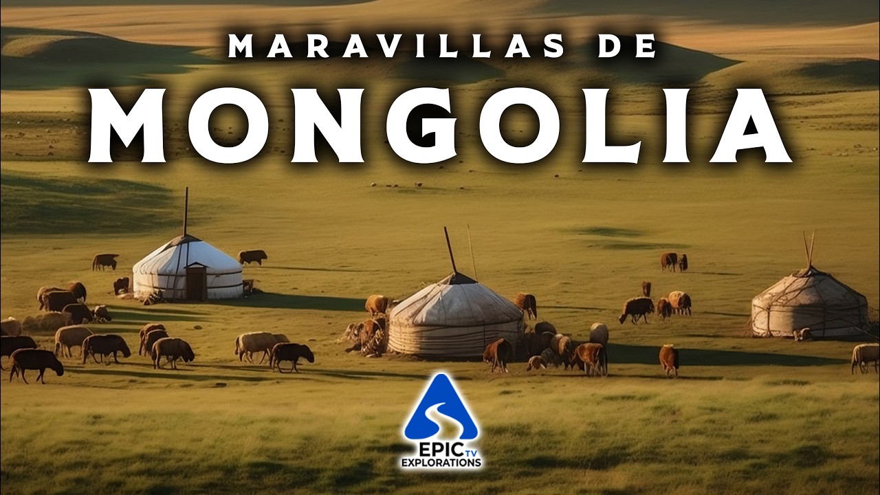 Maravillas de Mongolia | El corazón salvaje de Asia | Los Lugares más Increíbles de Mongolia | 4K