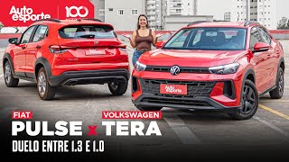 FIAT PULSE DRIVE x VOLKSWAGEN TERA MPI: qual SUV de R$ 100 MIL é melhor?