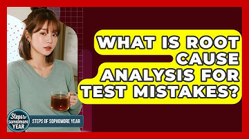 What Is Root Cause Analysis For Test Mistakes? - Steps to Sophomore Year