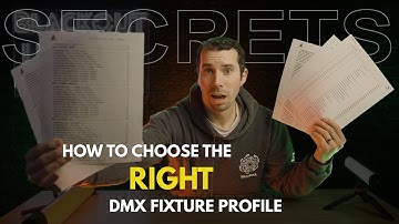 How to choose the RIGHT DMX fixture profile for your lights! ARRI, Astera, Kino, and more!