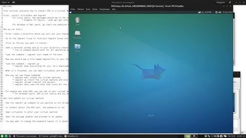 How to set up ROS in a Virtualbox VM with Vagrant