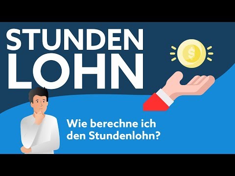 Video: 3 Möglichkeiten zur Berechnung des Stundenlohns