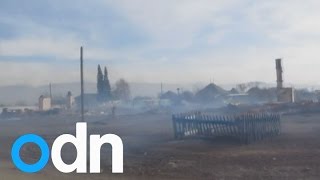 Huge grass fires hit Russia's Khakassia Republic