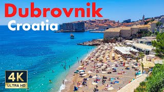 Dubrovnik Croatia 🇭🇷 4K Old Town Walking Tour June 2022
